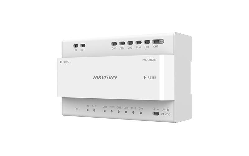 Hikvision DS-KAD706 — PoE-коммутатор для IP-домофонов