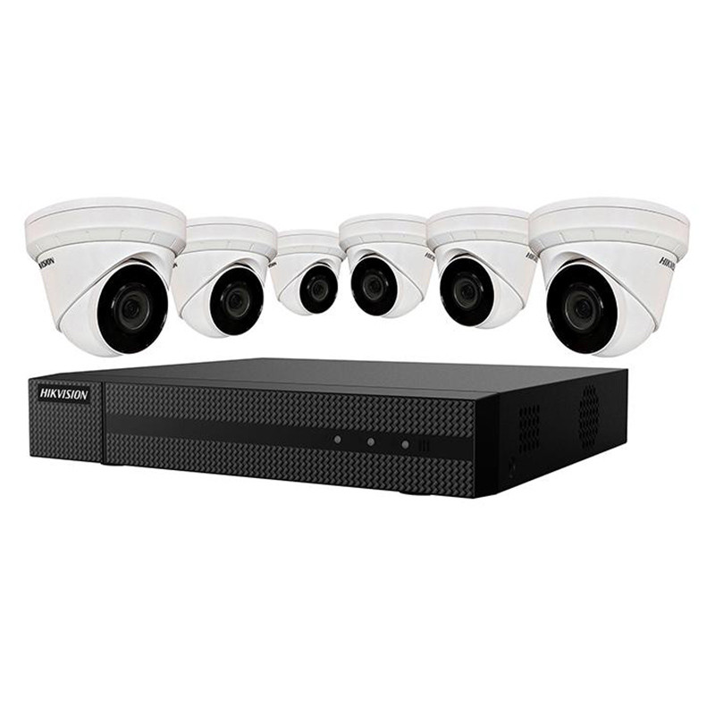 Hikvision Видеонаблюдение для частного дома — 8 камер (премиум)