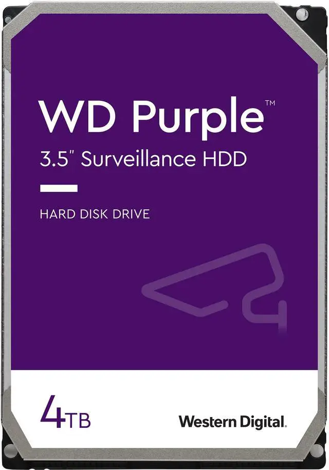 WD Purple WD40PURZ — 4 ТБ HDD для видеонаблюдения